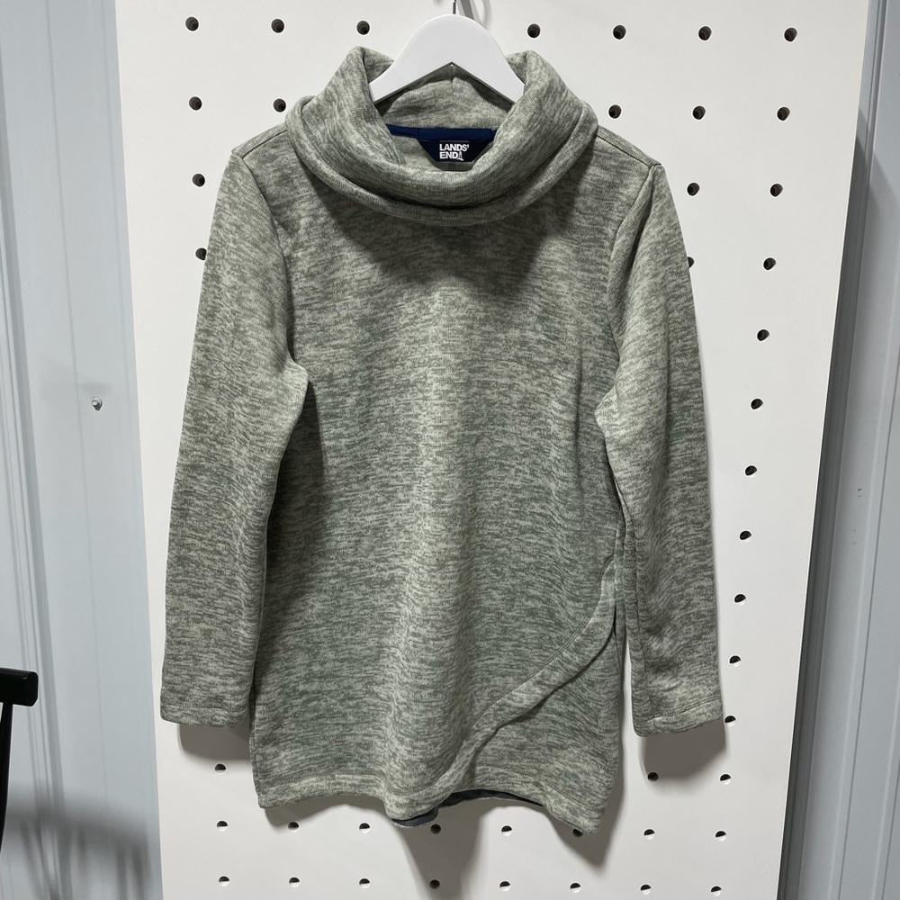 Lands' End Women's Green Sweater